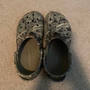 Adult camo crocs